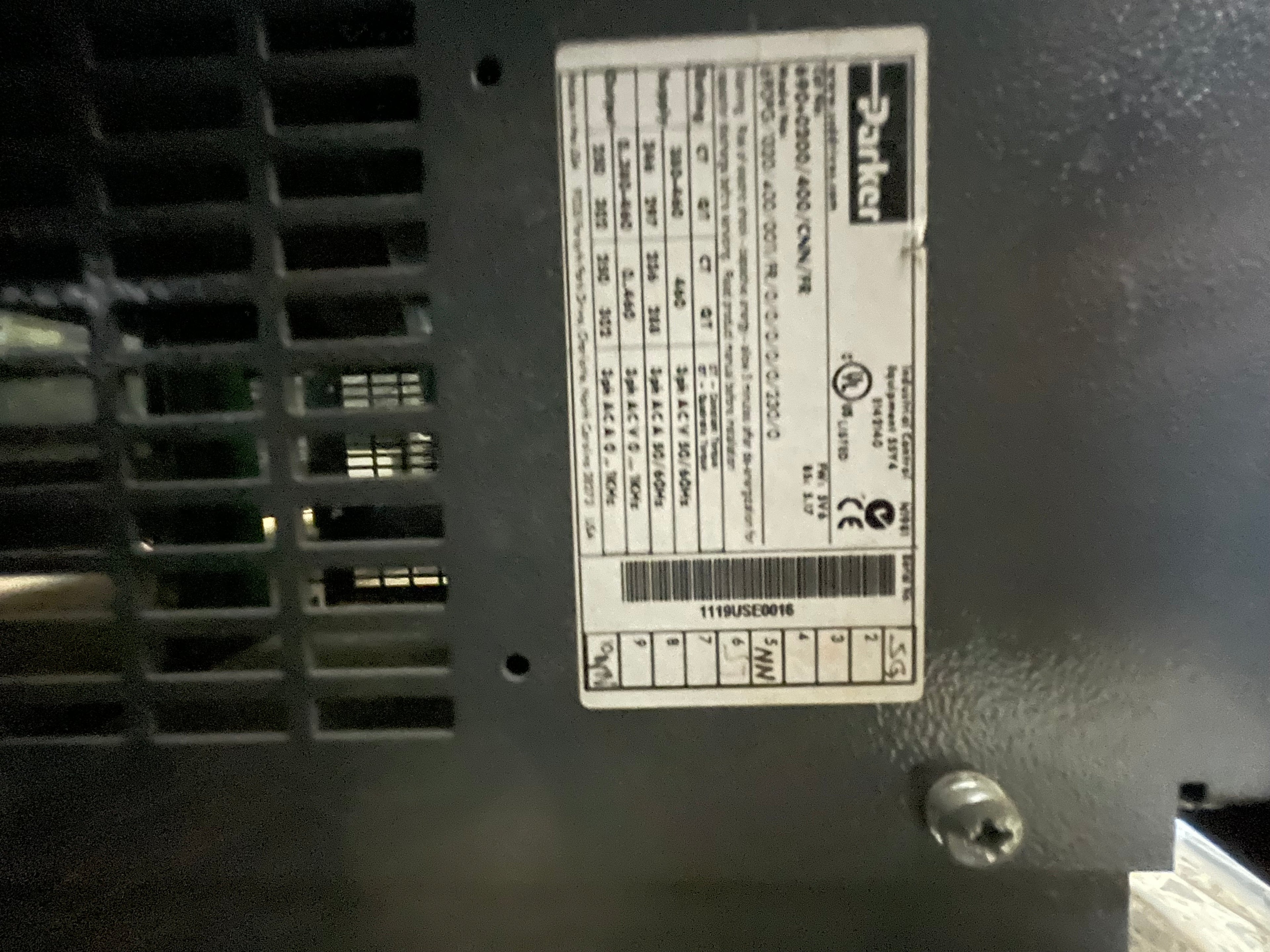 Parker 690+ 132Kw Ac INVERTER