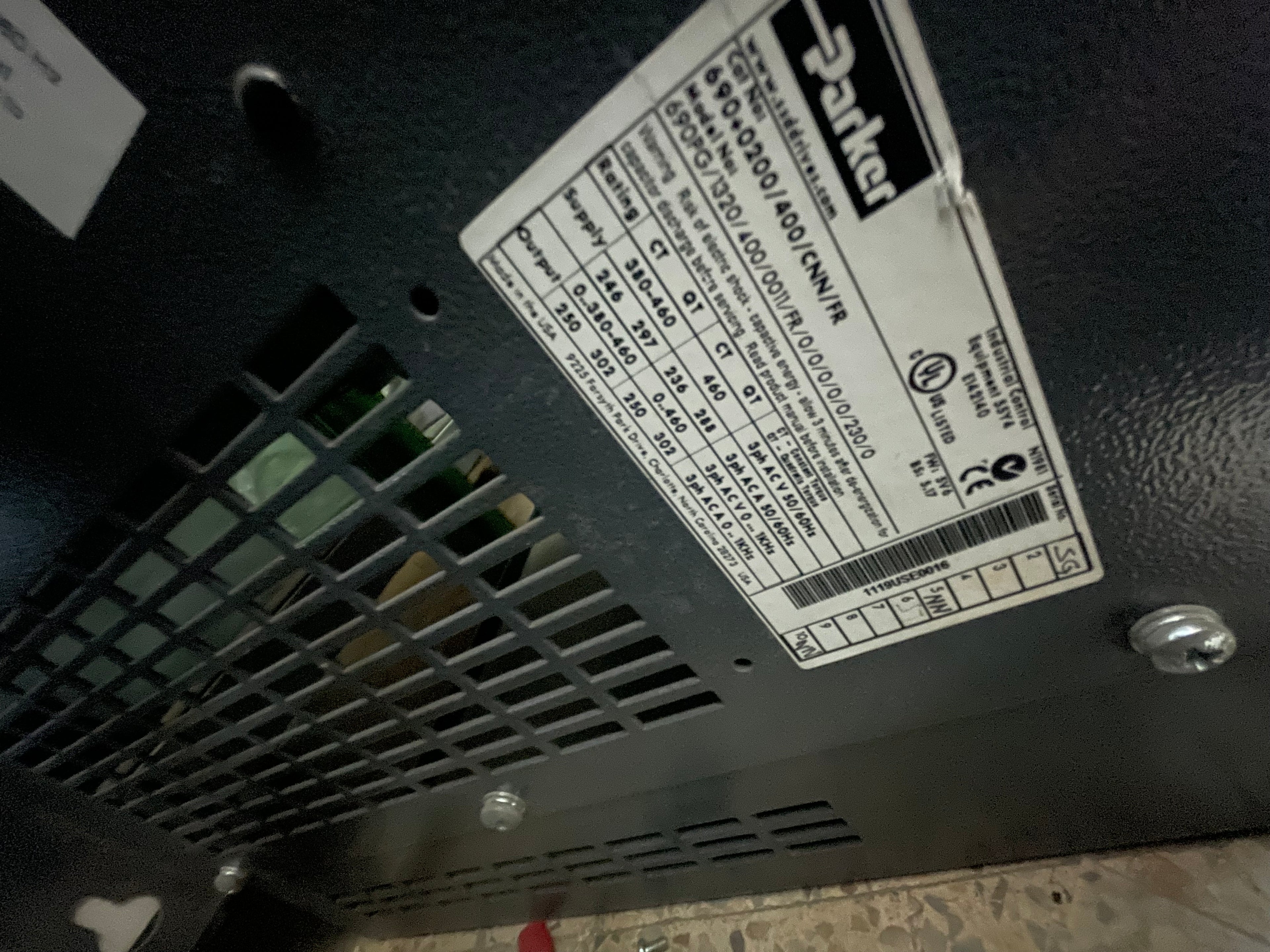 Parker 690+ 132Kw Ac INVERTER