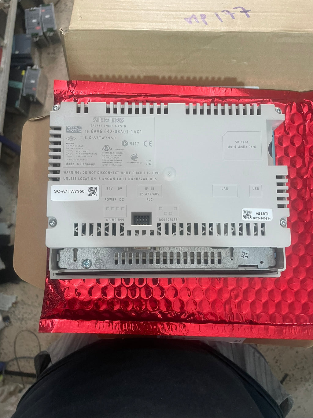 TP177B PN/DP-6 CSTN HMI SIEMENS