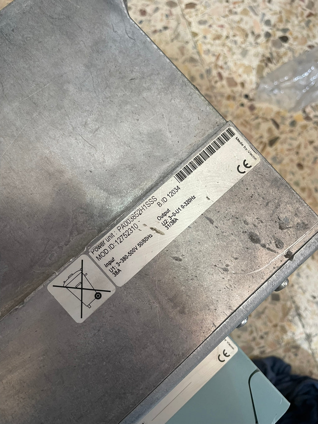 VACON NXS Variateur de vitesse