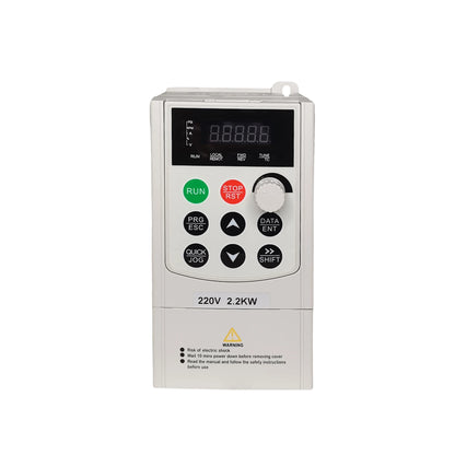 Safesav 2.2kW Mini VFD Converter Industrial Control Vector Speed Controller IP20 Protective Class VFD for 220V Three Phase Motor